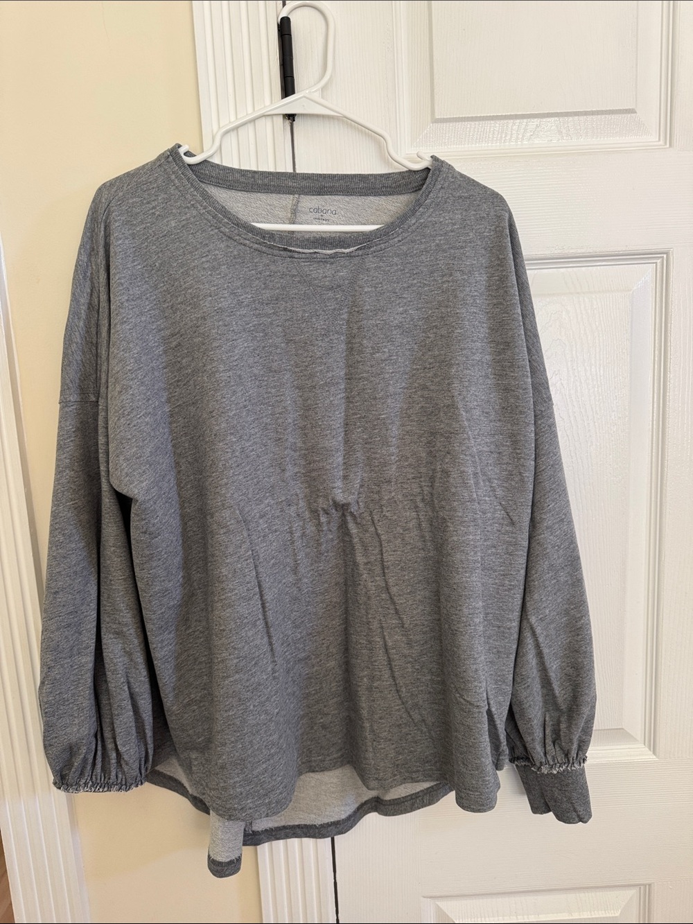 Cabana Heather Gray Pullover Sweatshirt